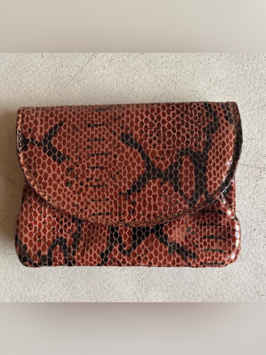 Lugupell Handbags - Lugupell- Brown Snakeskin wallet- Spain